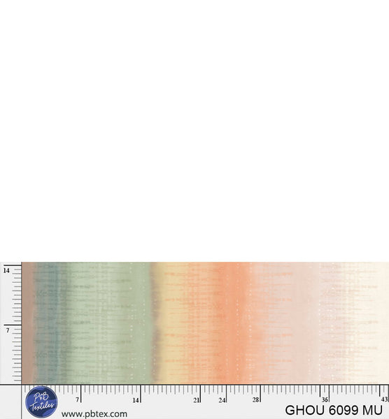 Golden Hour Multi Ombre Cotton 44”/45" Fabric Per Yard