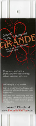 Grande Groovin Piping Trimming Tool