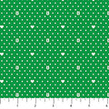 Green Coral Dot Blender Squishmallows Cotton 44"/45" Fabric Per Yard