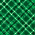 Green Hunter Plaid Cotton Wideback Fabric per yard