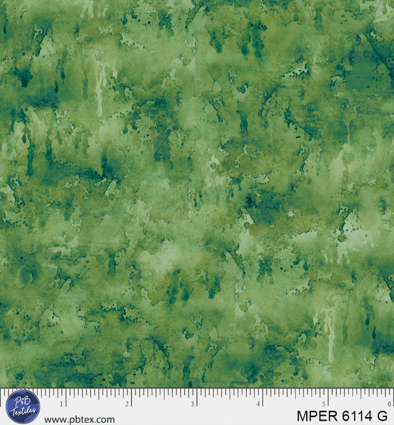Green Meadow Perch MPER-6114-G Cotton 44”/45” Fabric Per Yard