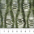 Green Ripple Stripe Abstract Bubble Pop 83702-77 Cotton 44”/45” Fabric Per Yard