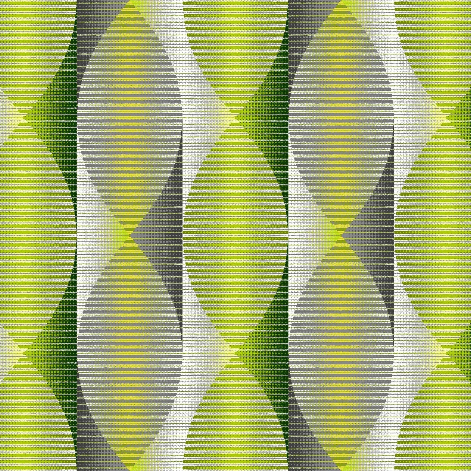Green Twisted Ribbon Cotton Wideback Fabric Per Yard