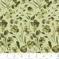 Green Vines Flourish Cotton 44"/45" Fabric Per Yard
