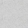 Grey Fog Hexi Dots Cotton Wideback Fabric per yard