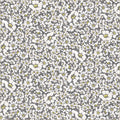 Grey Verona Allegra Blooms Cotton 44”/45” Fabric Per Yard