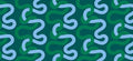 Groove Horizon Tangled Multi Green Cotton Wideback Fabric Per Yard