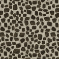 Jungle Romp Giraffe Skin Beige 43"/44" Fabric Per Yard