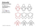 513 Floral 2 Pantograph by Hari Walner