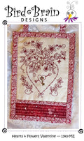 Hearts & Flowers Valentine Machine Embroidery