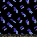 Hello Alice Black Falling Aces Cotton 43"/44" Fabric Per Yard
