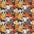 Here Kitty, Kitty Cat Faces 43"/44" Fabric Per Yard