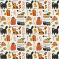 Here Kitty, Kitty Meow 43"/44" Fabric Per Yard