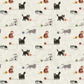Here Kitty, Kitty Play Time 43"/44" Fabric Per Yard
