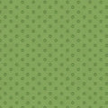 Here Kitty, Kitty Polka Paws Green 43"/44" Fabric Per Yard