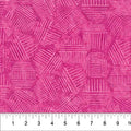 Hexies Magenta 81700-27 Cotton 44"/45" Fabric Per Yard