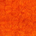 Hexies Pumpkin 81700-58 Cotton 44"/45" Fabric Per Yard