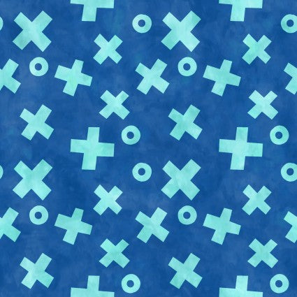 ITB ABC's of Color Blue X & O 9JHW-1