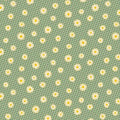 MB Aunt Graces Goes Scrappy Green Daisy