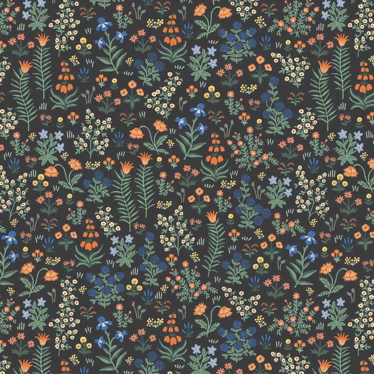 RPC Caymont Menagerie Garden Black Rayon