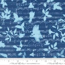 MO Bluebell Prussian Blue Peploe Music Notes