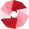 Supreme Solids - Fat Quarter Bundle - 10 pack (Shades of Pink & Red)