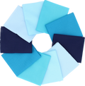 Supreme Solids - Fat Quarter Bundle - 10 pack (Shades of Blue)