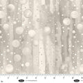 Ivory Bubble Pops 108" Cotton Wideback Fabric Per Yard