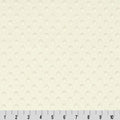 Ivory Cuddle Dimple Fabric per yard