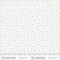 Ivory Floret Midnight Blooms Cotton 44"/45" Fabric Per Yard