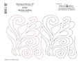 1308 Dancing In The Sun Pantograph by Jackie Brown
