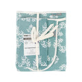 ironMATIK Jaipur Blue Ironing Mat and Glove Bundle
