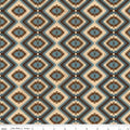 John Wayne American West Southwest Denim 43"/44" Fabric Per Yard