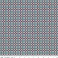 Juju's Petals Mosaic Teal Cotton 43"/44" Fabric Per Yard