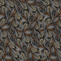 Brown Multi Color Flow Cotton Wideback Fabric per yard