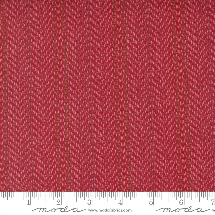 MO Yuletide Gatherings Santas Coat Flannel Red
