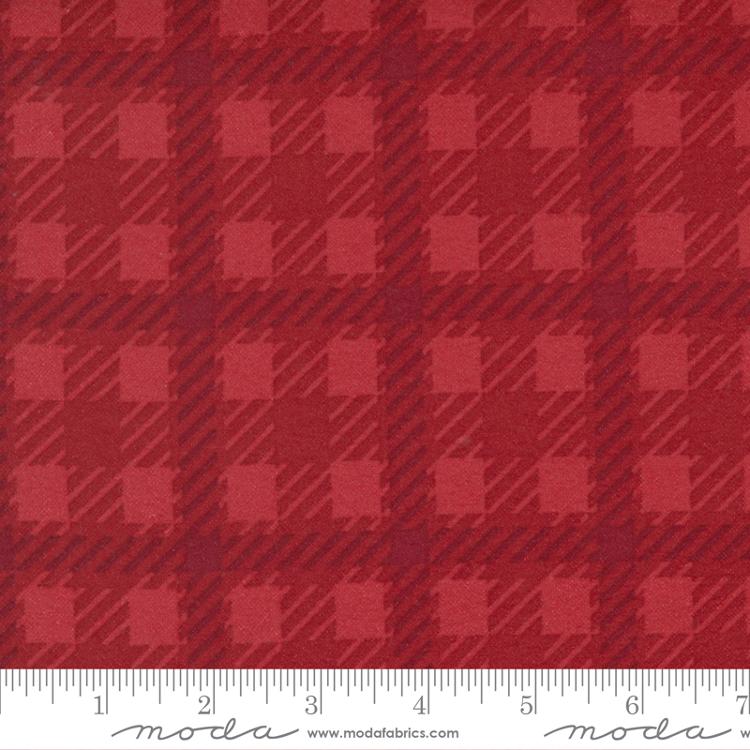 MO Yuletide Gatherings Santas Coat Flannel Red