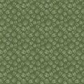 PB Lodge Life Tonal Pawprints Green