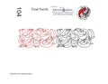 104 Triad Swirl Pantograph by Linda V. Taylor