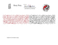 105 Rosy Posy Pantograph by Linda V. Taylor