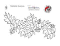 111 Autumn Leaves Pantograph by Linda V. Taylor