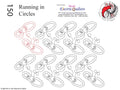 150 Running In Circles Pantograph by Linda V. Taylor