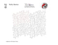 219 Hollyberries Pantograph by Linda V. Taylor
