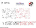 031 Mare & Foal/Touch Of Talon Pantograph by Linda V. Taylor