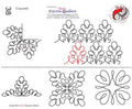 038 Coxcomb & Blocks Pantograph by Linda V. Taylor