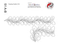 051 Teardrop Feather Pantograph by Linda V. Taylor