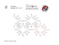 072 Starburst Pantograph by Linda V. Taylor