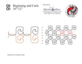 088 Beginning And Curls Pantograph by Linda V. Taylor