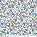 Liberty Tudor Celebration Haberdashery Floral 01667443A 44"/45" Fabric Per Yard