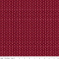 Love You Always Plants Burgundy Cotton 43"/44" Fabric Per Yard